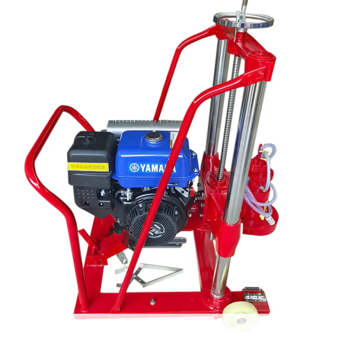 Petrol Pavement Core Drill for Pavement Concrete Asphalt Highway Construction