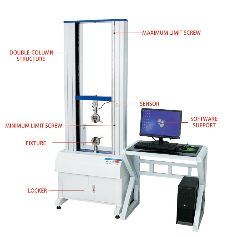 Programmable tensile testing equipment tensile testing machine universal tensile testing machine